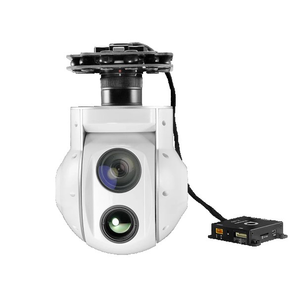 Q30TIR VTOL UAV Best Selling 30x Zoom EO & IR Dual Sensor Object Tracking Camera Gimbal Drone Topography